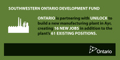 Ontario Boosting Economic Growth in Ayr